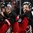 COLOGNE, GERMANY - MAY 20: Canada's Ryan O'Reilly #90 and Marc-Edouard Vlasic #44 are all smiles after a 4-2 semifinal round win over Russia at the 2017 IIHF Ice Hockey World Championship. (Photo by Andre Ringuette/HHOF-IIHF Images)

